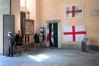 Genova, palazzo Tursi - scopertura targa nel secondo anniversari