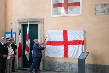 Genova, palazzo Tursi - scopertura targa nel secondo anniversari