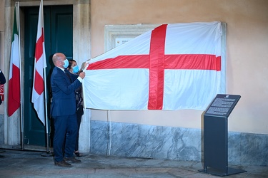 Genova, palazzo Tursi - scopertura targa nel secondo anniversari