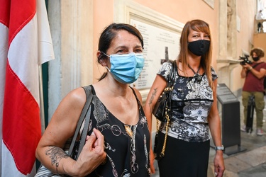 Genova, palazzo Tursi - scopertura targa nel secondo anniversari