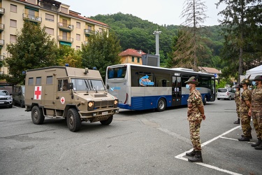 Genova, Campo Ligure - operazioni disinnesco bomba seconda guerr