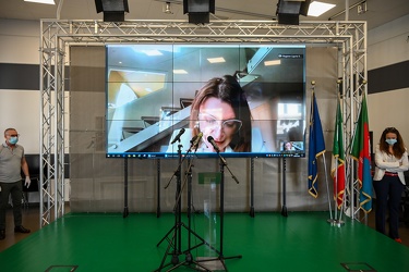 Genova, sala trasparenza - conferenza stampa area marina fiera s