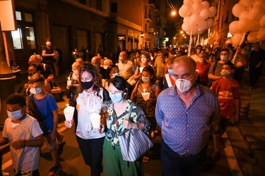 Genova, secondo anniversario tragedia ponte Morandi - fiaccolata