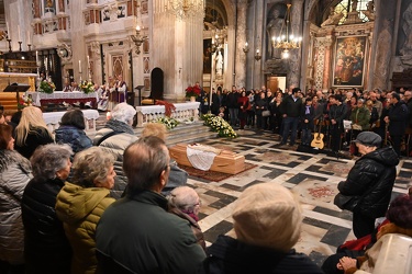 Genova, chiesa di San Siro - i funerali di Don Luigi Traverso pa