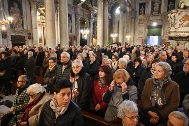 Genova, chiesa di San Siro - i funerali di Don Luigi Traverso pa