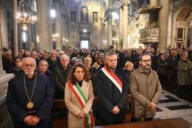 Genova, chiesa di San Siro - i funerali di Don Luigi Traverso pa