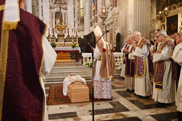 Genova, chiesa di San Siro - i funerali di Don Luigi Traverso pa