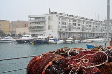 Genova, maltempo allerta neve