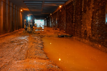 Genova, conseguenze allerta arancione