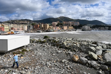 Genova, conseguenze allerta arancione