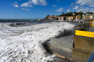 Genova, conseguenze allerta arancione