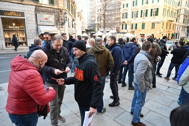 Genova, prefettura - incontro tra rappresentanti sindacali ILVA 