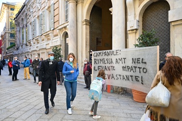 Genova, palazzo Tursi - manifestazioni comitati residenti e citt