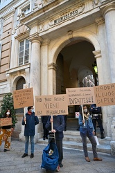 Genova, palazzo Tursi - manifestazioni comitati residenti e citt