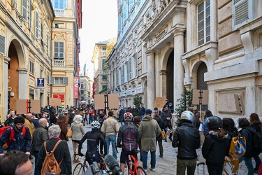 Genova, palazzo Tursi - manifestazioni comitati residenti e citt