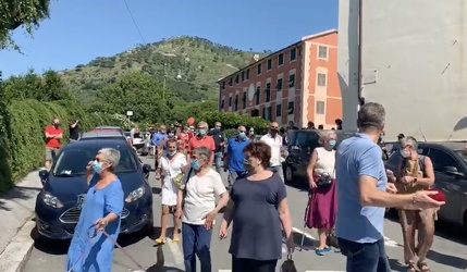 Genova Nervi - protesta porticciolo progetto
