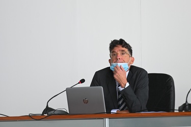 Genova, Fiera padiglione Nouvel - prima udienza all'aperto post 