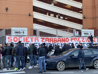 protesta tifosi Genoa Ge18012020