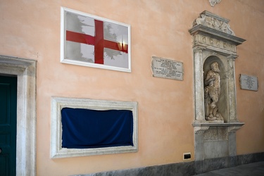 Genova, palazzo Tursi - sotto la bandiera di San Giorgio, la tar