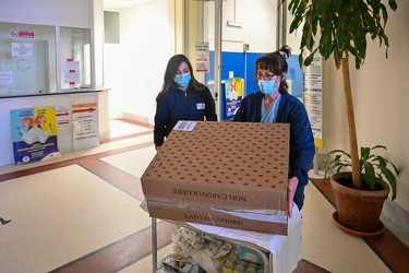 Genova, ospedale San Martino - gruppo volontari 
