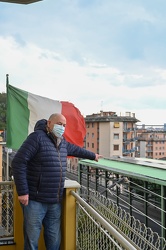 Genova, Rivarolo, Via Cambiaso - rimosse barriere anti rumore au