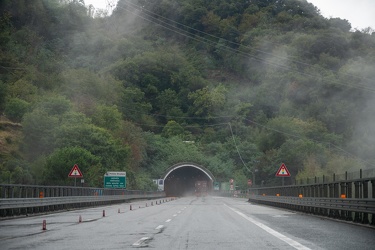 Genova, autostrada - maltempo