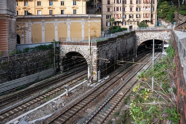 Genova, cantiere nodo ferroviario Brignole