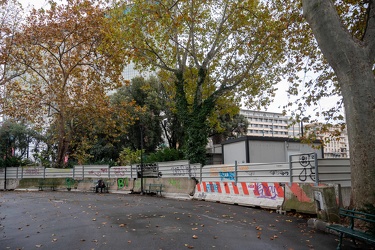 Genova, lavori in corso zona Brignole