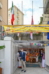 Genova, Corso Gastaldi - apertura centro culto induista