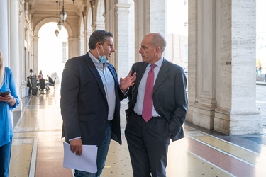 Genova, Sala Trasparenza - conferenza stampa un anno di secondo 