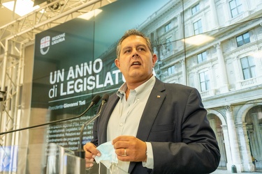 Genova, Sala Trasparenza - conferenza stampa un anno di secondo 