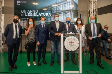 Genova, Sala Trasparenza - conferenza stampa un anno di secondo 