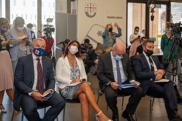 Genova, Sala Trasparenza - conferenza stampa un anno di secondo 