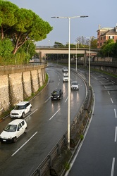 Genova, Corso Europa - tratto su via Pinasco, installazione tuto