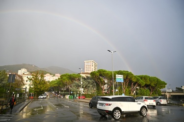 Genova, Corso Europa - tratto su via Pinasco, installazione tuto