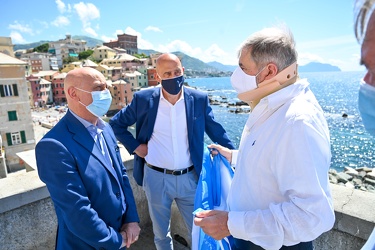 Genova, Corso Italia - Boccadasse - inaugurazione passeggiata co