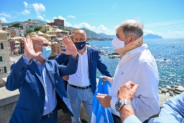 Genova, Corso Italia - Boccadasse - inaugurazione passeggiata co