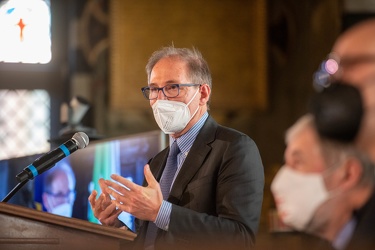 Genova, palazzo San Giorgio - dibattito pubblico su nuova diga f