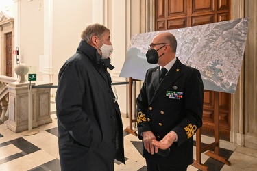 Genova, palazzo San Giorgio - dibattito pubblico su nuova diga f