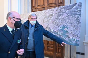 Genova, palazzo San Giorgio - dibattito pubblico su nuova diga f