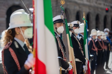 Genova, piazza De Ferrari - festa della polizia locale