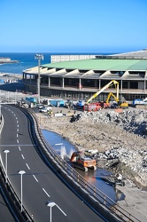 Genova, cantiere demolizioni fiera waterfront di levante - fuga 