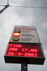 Genova, maltempo allerta arancione domenica