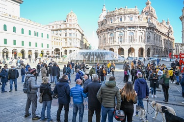 Genova, manifestazione categorie ristoratori e altre contro misu