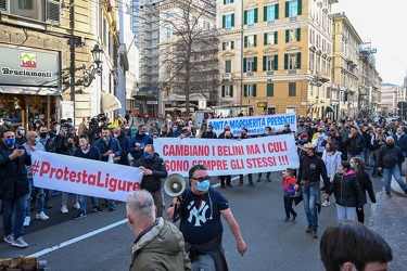 Genova, manifestazione categorie ristoratori e altre contro misu