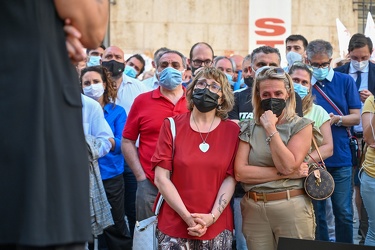 Genova, prefettura - manifestazione contro concessione autostrad