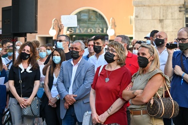 Genova, prefettura - manifestazione contro concessione autostrad