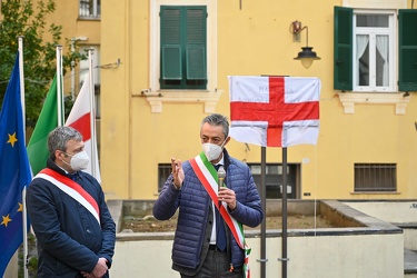 Genova, centro storico - intitolazione piazzetta a Agostino Dari