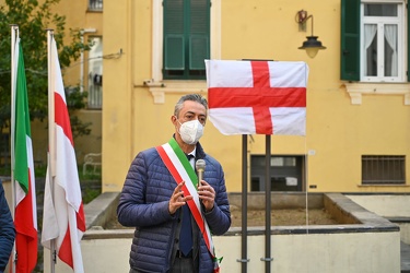 Genova, centro storico - intitolazione piazzetta a Agostino Dari