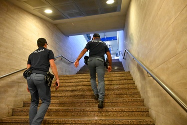Genova, stazione Brignole - controlli polizia ferroviaria polfer